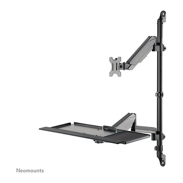 Neomounts WL90-325BL1 Soporte de Pared Móvil para Monitor 17-32", 9 kg, Resorte de Gas, Rotación 360°, Inclinación, Negro - Soporte de Trabajo de Pie/Sentado Neomounts WL90-325BL1 Soporte de Pared Móvil para Monitor 17-32", 9 kg, Resorte de Gas, Rotación 360°, Inclinación, Negro - Soporte de Trabajo de Pie/Sentado
