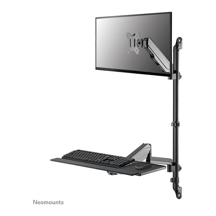 Neomounts WL90-325BL1 Soporte de Pared Móvil para Monitor 17-32", 9 kg, Resorte de Gas, Rotación 360°, Inclinación, Negro - Soporte de Trabajo de Pie/Sentado Neomounts WL90-325BL1 Soporte de Pared Móvil para Monitor 17-32", 9 kg, Resorte de Gas, Rotación 360°, Inclinación, Negro - Soporte de Trabajo de Pie/Sentado