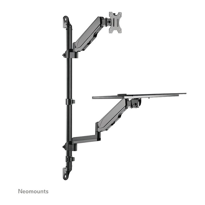 Neomounts WL90-325BL1 Soporte de Pared Móvil para Monitor 17-32", 9 kg, Resorte de Gas, Rotación 360°, Inclinación, Negro - Soporte de Trabajo de Pie/Sentado Neomounts WL90-325BL1 Soporte de Pared Móvil para Monitor 17-32", 9 kg, Resorte de Gas, Rotación 360°, Inclinación, Negro - Soporte de Trabajo de Pie/Sentado