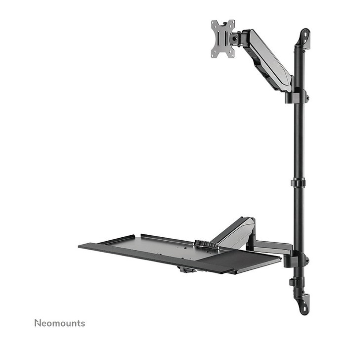 Neomounts WL90-325BL1 Soporte de Pared Móvil para Monitor 17-32", 9 kg, Resorte de Gas, Rotación 360°, Inclinación, Negro - Soporte de Trabajo de Pie/Sentado Neomounts WL90-325BL1 Soporte de Pared Móvil para Monitor 17-32", 9 kg, Resorte de Gas, Rotación 360°, Inclinación, Negro - Soporte de Trabajo de Pie/Sentado