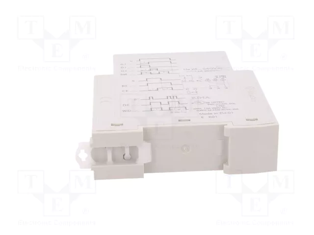 FINDER Relé de tiempo Serie 83 DPDT 24-240V AC/DC FINDER Relé de tiempo Serie 83 DPDT 24-240V AC/DC