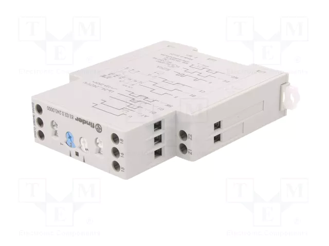 FINDER Relé de tiempo Serie 83 DPDT 24-240V AC/DC FINDER Relé de tiempo Serie 83 DPDT 24-240V AC/DC