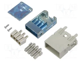 ILME Conector HDC MIXO GIGABIT Macho de 8 Pines
