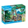 Playmobil 71819 Brachiosaurus Exploradores Aerodeslizador Juguete para Niños