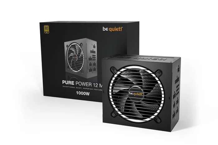 be quiet! Pure Power 12 M 1000 W ATX 3.1 Negro