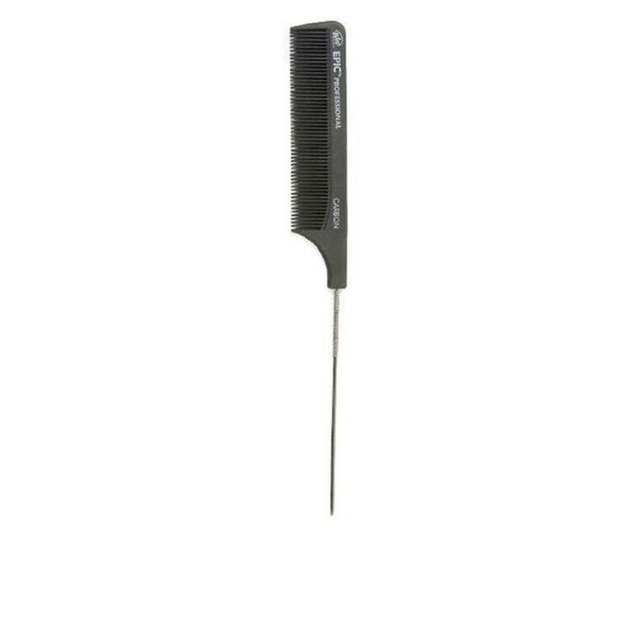 The Wet Brush Epic Carbonite Metal Tail Comb Negro