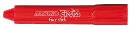 Maquillaje Alpino Fiesta Face Stick Barra De 5 Gr. Rojo (Set de 6)