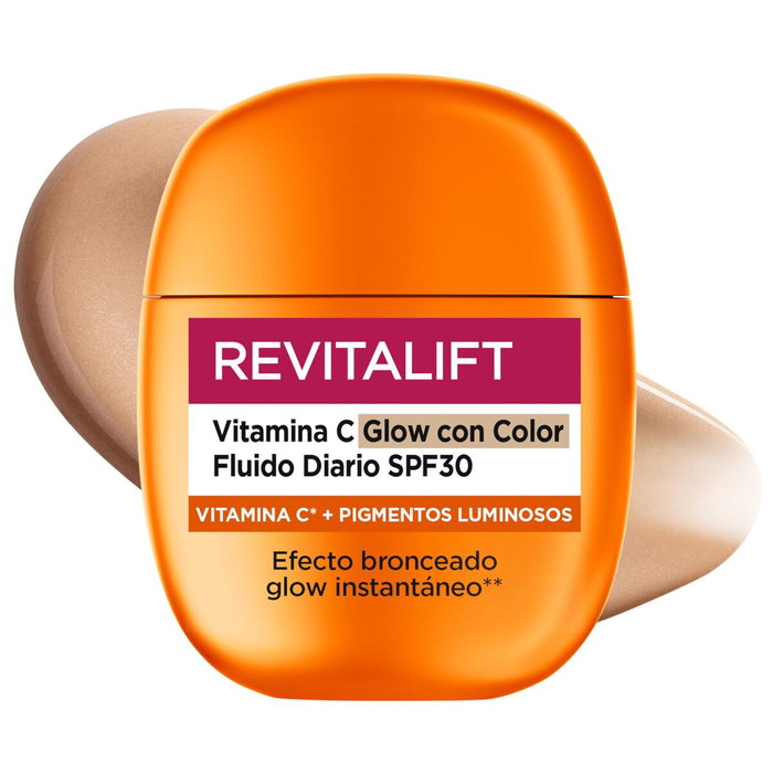 L'Oréal Paris Revitalift Vitamina C Tinted Glow Daily Fluid SPF30
