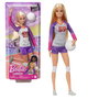 Barbie HKT72 Muñeca Tu Puedes Ser Jugadora Voleibol Made to Move 22 Articulaciones, Balón y Uniforme Completo +3 años