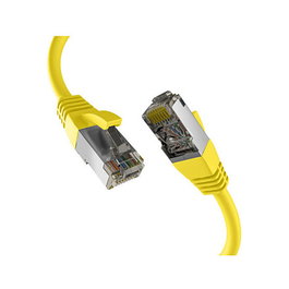 EFB Elektronik EFB RJ45 Patchkabel S/FTP PIMF Cat8.1 5.00m Amarillo