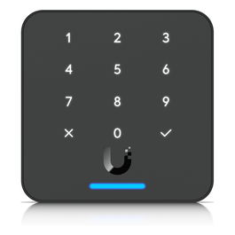 Ubiquiti UniFi Access Reader Gen3 Flex UA-G3-Flex-B - Lector de Control de Acceso, NFC, Bluetooth, Teclado, Resistente IP55, PoE, Color Negro