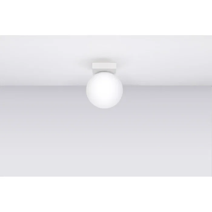 YOLI SOL-SL.1146 Lámpara de techo esférica, blanco o negro, varios puntos de luz, para estilos escandinavo, moderno, industrial