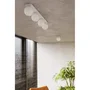 YOLI SOL-SL.1146 Lámpara de techo esférica, blanco o negro, varios puntos de luz, para estilos escandinavo, moderno, industrial