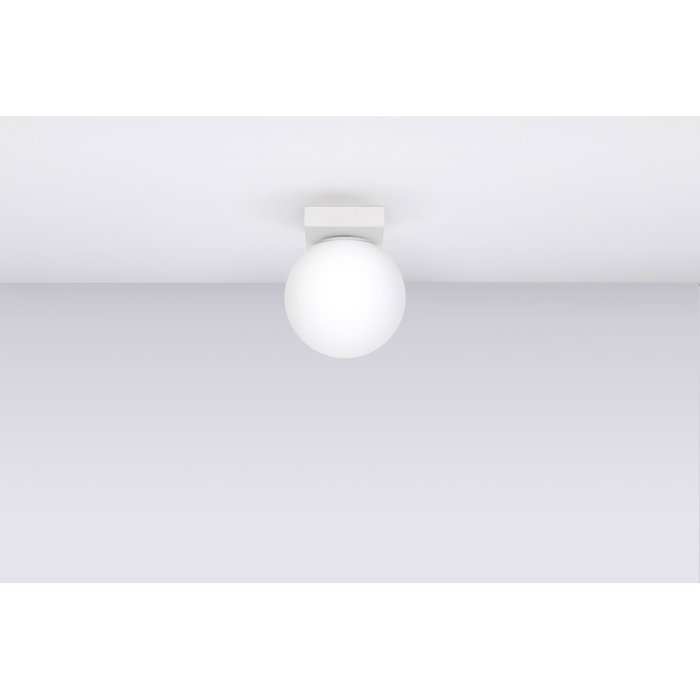 YOLI Lámpara de Techo YOLI 1 SOL-SL.1146 - Blanco y Negro, Estilo Escandinavo y Moderno
