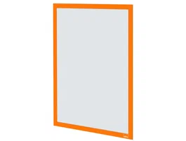 Nobo Marco Porta Anuncios Magnético Autoadhesivo DIN A3 Naranja Pack 2 Unidades