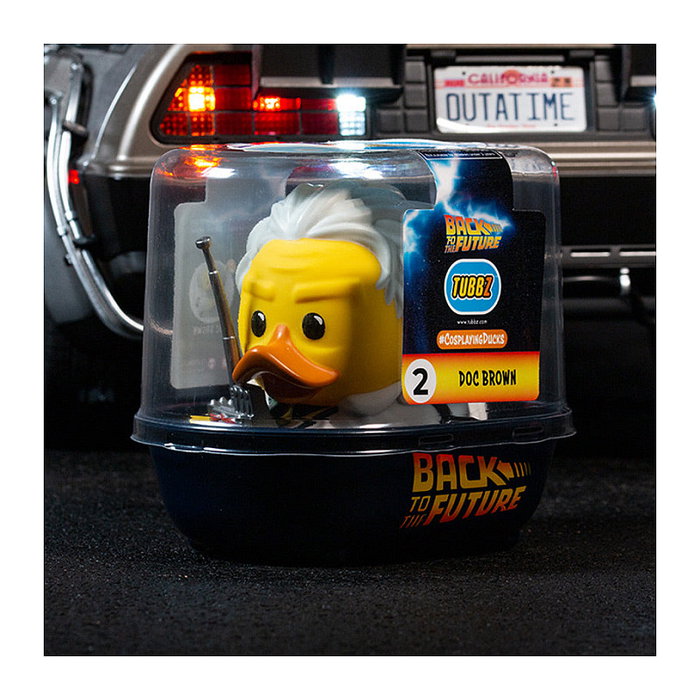 TUBBZ 5056280455660 Figura Coleccionable Sammelente Doc Brown Regreso Al Futuro 9 cm - PVC