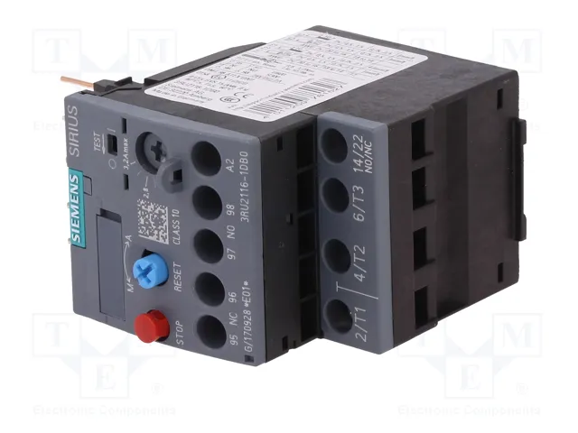 SIEMENS 3RU2116-1DB0 Relé térmico S00 2,2-3,2A
