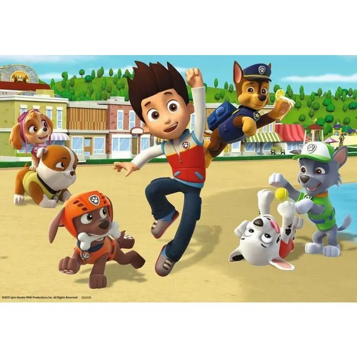 Ravensburger Puzzle Patrulla Canina Paw Patrol Beach 2x24 Piezas