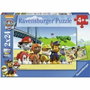 Ravensburger Puzzle Patrulla Canina Paw Patrol Beach 2x24 Piezas