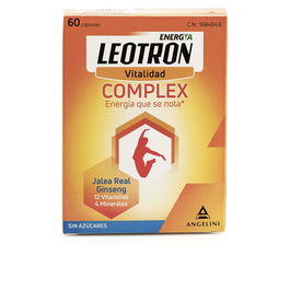 Leotron Complex Cápsulas 60u Jalea Real Ginseng 12 Vitaminas 4 Minerales