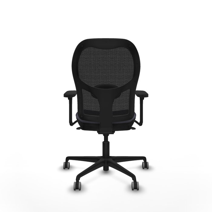 PIQUERAS Y CRESPO Silla de oficina Jorquera con mecanismo Sincro, Gris oscuro y Negro PIQUERAS Y CRESPO Silla de oficina Jorquera con mecanismo Sincro, Gris oscuro y Negro