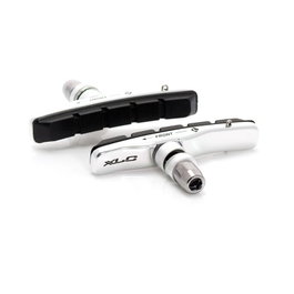 XLC Zapatas de freno Cartridge V-Brake BS-V02 - 4 unidades, 72 mm, plata/negro