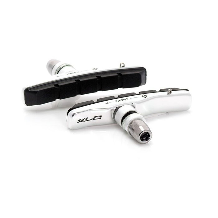 XLC Zapatas de freno Cartridge V-Brake BS-V02 - 4 unidades, 72 mm, plata/negro XLC Zapatas de freno Cartridge V-Brake BS-V02 - 4 unidades, 72 mm, plata/negro