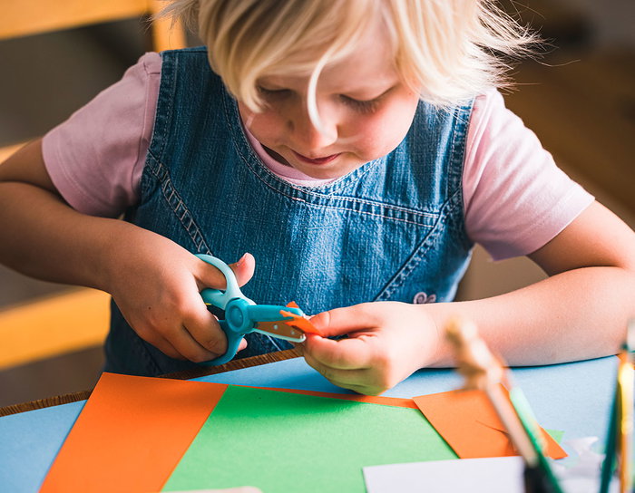 Fiskars Tijeras de entrenamiento para niños 3+ Azul