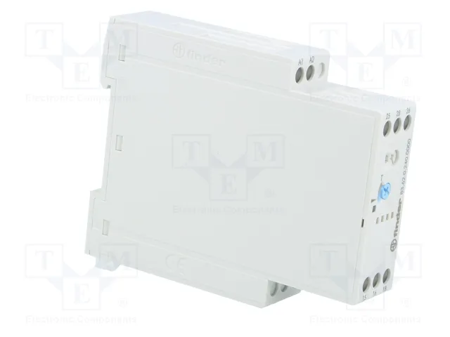 FINDER Relé de tiempo Serie 83, DPDT, 24-240V AC/DC FINDER Relé de tiempo Serie 83, DPDT, 24-240V AC/DC