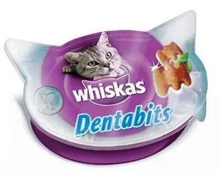 Whiskas Dentabits 6 unidades de 40 gr para higiene oral de gato
