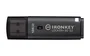 Kingston IronKey Locker+ 50 G2 LP50G2 - Unidad Flash USB Segura 128GB USB 3.2 Gen 1 con Cifrado AES 256-bit FIPS 197, Protección BadUSB y Multi-Contraseña, Negro