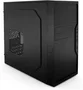 CoolBox Carcasa PC Micro Torre COO-PCM550C(1) ATX con Fuente 500W Incluida, Negro, USB-C Frontal, Compatible con Gráficas de 320mm y SSD/HDD