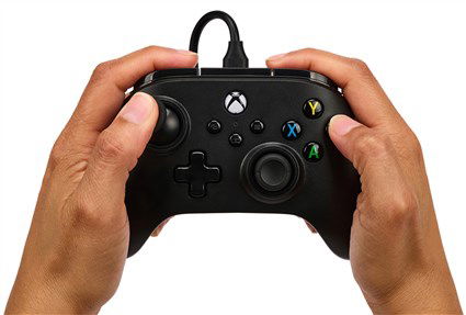 Power A XBGP0024-01 Mando con Cable Nano Enhanced para Xbox Series X|S Negro