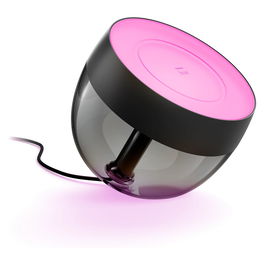 Philips Hue White & Color Ambiance Iris - Lámpara de Mesa Inteligente LED, Cambia de Color y Regulable, Negro, 570 lm, Bluetooth/Zigbee
