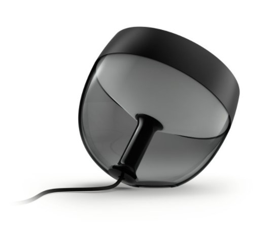 Philips Hue White & Color Ambiance Iris Lámpara de Mesa Inteligente, Negro