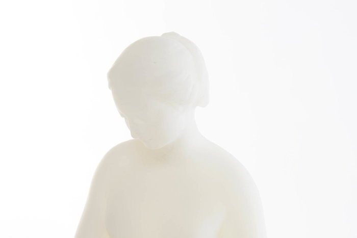 DKD Home Decor Figura de Resina Clásico Blanco