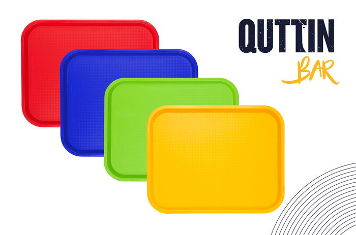 My Bar Bandeja para Servir de Plástico 45.5 x 35.6 cm Surtida (24 Unidades)