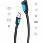 Vention Cable Alargador USB 3.0 VAS-A13-B200 Negro y Azul 2m