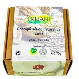KIJANI Champú Sólido Cabello Rizado Cacao 70Gr