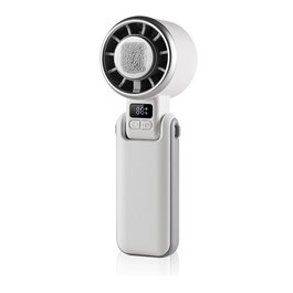 Mini Ventilador Portátil CristalRecord 85-026-00-001 Blanco