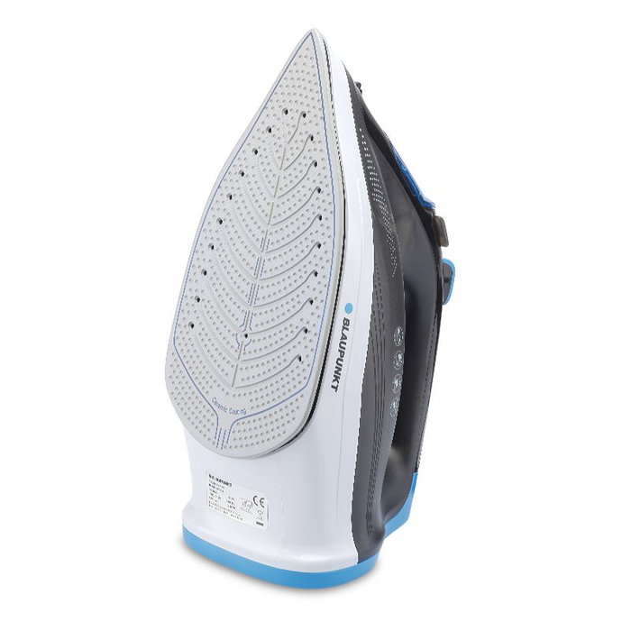 Blaupunkt Plancha de vapor 2600W, suela cerámica, depósito de agua 320 ml