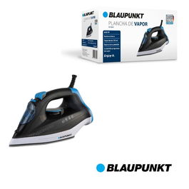Blaupunkt Plancha de vapor 2600W, suela cerámica, depósito de agua 320 ml