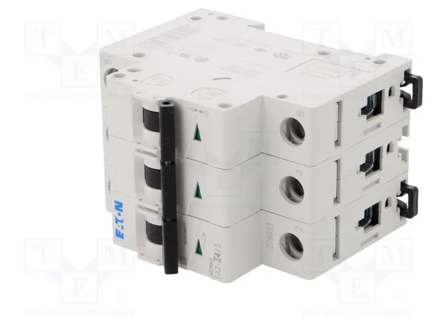 EATON ELECTRIC FAZ-Z4/3 Interruptor magnetotérmico 3 polos 4A 10kA EATON ELECTRIC FAZ-Z4/3 Interruptor magnetotérmico 3 polos 4A 10kA