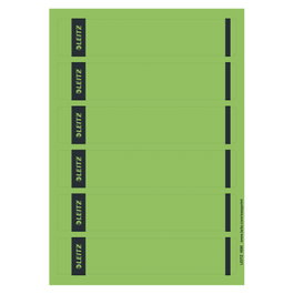 LEITZ Etiquetas adhesivas 1686 Verde para lomo de 5,2 cm
