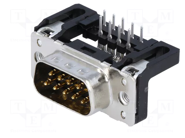 HARTING Conector D-Sub de 9 pines macho THT HARTING Conector D-Sub de 9 pines macho THT