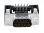 HARTING Conector D-Sub de 9 pines macho THT