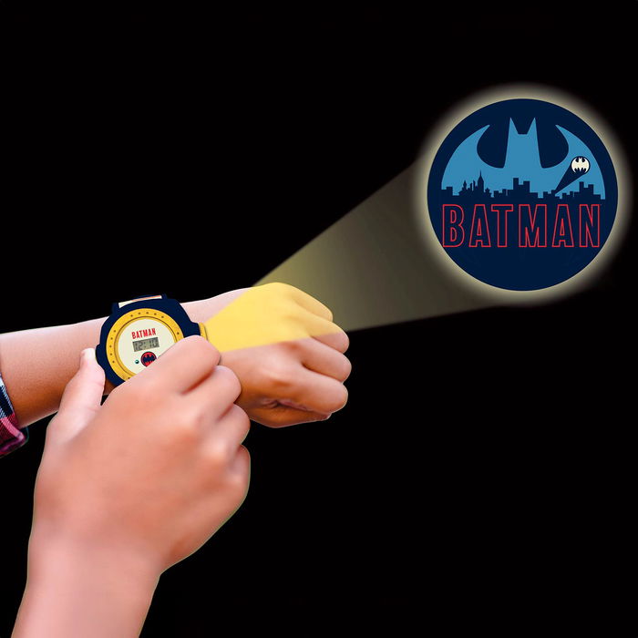 Lexibook Reloj Digital Batman DMW050BAT Proyector con Mensajes Secretos +3 Años