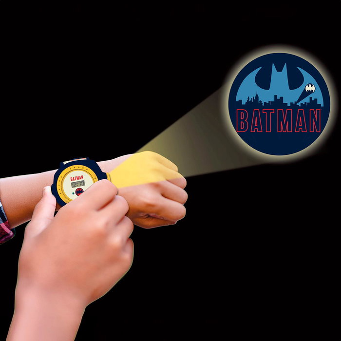 Lexibook Reloj Digital Batman DMW050BAT Proyector con Mensajes Secretos +3 Años