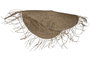 DKD Home Decor Pantalla Seagrass Metal 90x25x45 Natural