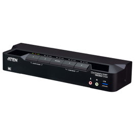 ATEN CS1924A Conmutador KVMP™ de 4 puertos USB 3.0 y DisplayPort 8K